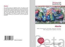 Copertina di Abulie