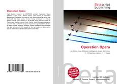 Buchcover von Operation Opera