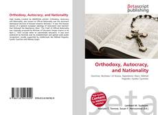 Copertina di Orthodoxy, Autocracy, and Nationality