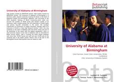 Copertina di University of Alabama at Birmingham