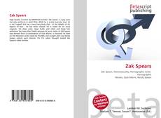 Copertina di Zak Spears