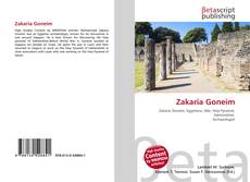 Capa do livro de Zakaria Goneim 