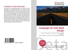 Capa do livro de Campaign for Safe Road Design 