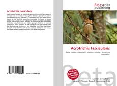 Copertina di Acrotrichis fascicularis