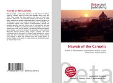 Couverture de Nawab of the Carnatic