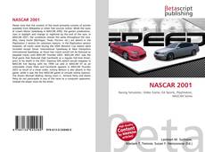 Capa do livro de NASCAR 2001 