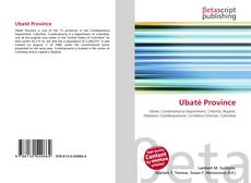 Capa do livro de Ubaté Province 