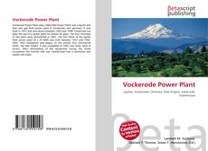 Buchcover von Vockerode Power Plant
