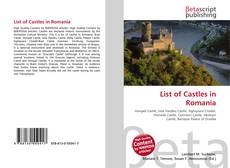 Capa do livro de List of Castles in Romania 