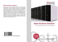 Capa do livro de Open Archives Initiative 