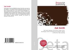 Capa do livro de Zak Smith 