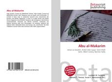 Buchcover von Abu al-Makarim