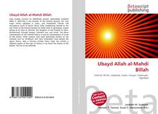 Couverture de Ubayd Allah al-Mahdi Billah