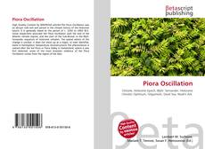 Couverture de Piora Oscillation