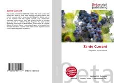 Buchcover von Zante Currant