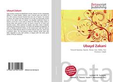 Buchcover von Ubayd Zakani