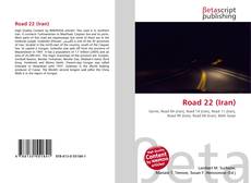 Buchcover von Road 22 (Iran)