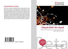 Copertina di Ubayd-Allah ibn Ziyad