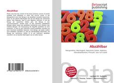 Abzählbar kitap kapağı