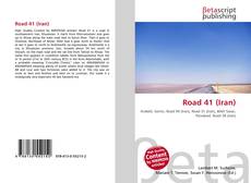 Buchcover von Road 41 (Iran)