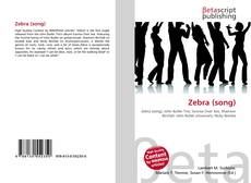 Buchcover von Zebra (song)