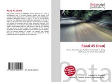 Buchcover von Road 45 (Iran)