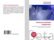 Buchcover von Vacuum Insulated Evaporator