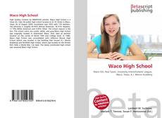Buchcover von Waco High School