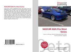 Buchcover von NASCAR K&N Pro West Series