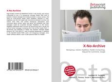 Buchcover von X-No-Archive