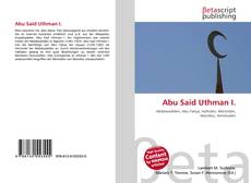 Couverture de Abu Said Uthman I.