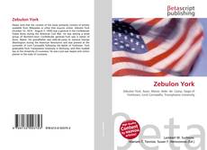 Zebulon York的封面
