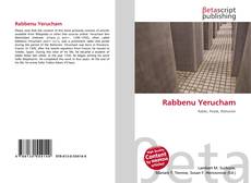Bookcover of Rabbenu Yerucham
