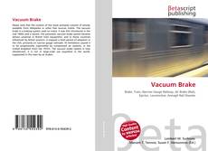 Copertina di Vacuum Brake
