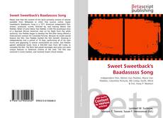 Portada del libro de Sweet Sweetback's Baadasssss Song
