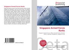Couverture de Singapore Armed Forces Ranks
