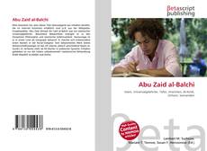 Buchcover von Abu Zaid al-Balchi