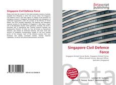 Portada del libro de Singapore Civil Defence Force