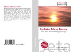 Portada del libro de Abubakar Tafawa Balewa