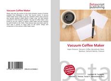 Buchcover von Vacuum Coffee Maker