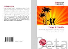 Portada del libro de Zebra & Giraffe