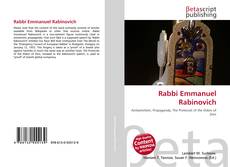 Couverture de Rabbi Emmanuel Rabinovich
