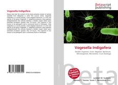 Buchcover von Vogesella Indigofera