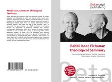 Copertina di Rabbi Isaac Elchanan Theological Seminary