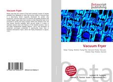 Capa do livro de Vacuum Fryer 