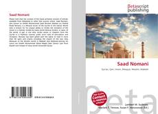 Saad Nomani kitap kapağı