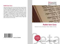 Couverture de Rabbi ben Ezra