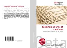 Обложка Rabbinical Council of California