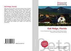Capa do livro de Oak Ridge, Florida 