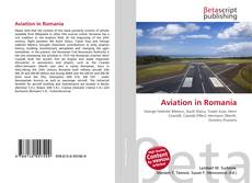 Capa do livro de Aviation in Romania 